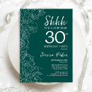 Search for dark green invitations Floral