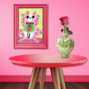 Search for japanese cat art Pink