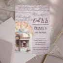 Recherche de french party invitations Floral