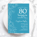 Search for aqua birthday invitations Feminine