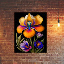 Search for iris painting posters Colourful
