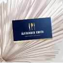 Search for restaurant business cards Gold