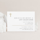 Search for black and white christening invitations Modern
