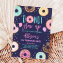 Search for doughnut grow up invitations Sweet doughnuts