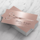 Search for hairstylist business cards Modern