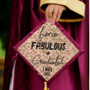Search for leopard print graduation cap toppers High school