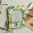 Recherche de perroquet bleu invitations Forêt tropicale