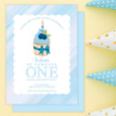 Search for blue cupcake invitations Watercolor