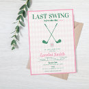 Search for golf bridal shower invitations Cocktails and country clubs