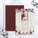Search for memorial invitations Watercolor
