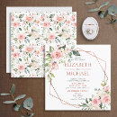 Search for peach square wedding invitations Rose gold
