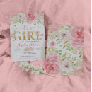Recherche de butterfly baby girl shower invitations Floral