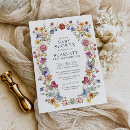 Search for violet spring flower invitations Boho