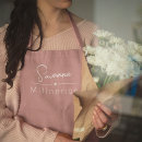 Search for dusty pink aprons White