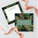 Search for green tree thank you cards Destination