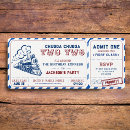 Search for train birthday invitations Ticket