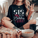 Recherche de sis tshirts Chemise d'équipe d'anniversaire