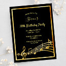 Recherche de music party invitations Invités