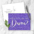 Search for purple quinceanera invitations Girly