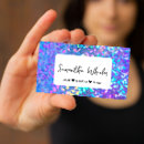 Search for iridescent business cards Hairstylist