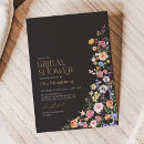 Search for blackboard bridal bridal shower invitations Bride