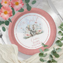 Recherche de fille baby shower assiettes Pour elle