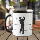 Search for golf swing mugs Silhouette