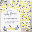 Search for lemon baby shower invitations Mediterranean