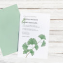 Search for ginkgo wedding invitations Floral