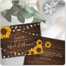 Search for country bridesmaid cards Sunflowers
