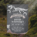 Search for dinosaur chalkboard birthday invitations Boy