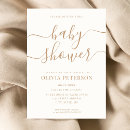 Search for ivory baby shower invitations Modern