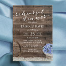 Search for hydrangea rehearsal dinner invitations Rustic