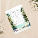 Recherche de simple beach bridal shower invitations Palmier