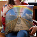 Search for pet memorial pillows Rainbow bridge