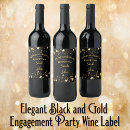 Search for engagement wine labels Gold
