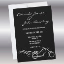 Search for biker invitations Black