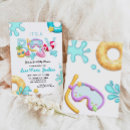 Search for pool baby shower invitations Pineapple