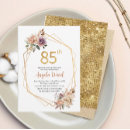 Search for eighty five invitations Glitter