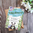 Recherche de aquarelle en bambou invitations Mother to be