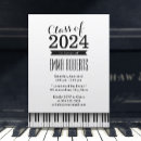 Search for music school graduation invitations Piano