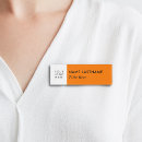 Search for orange name tags Your logo here
