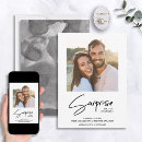 Recherche de fiançailles annonce cartes Typographie