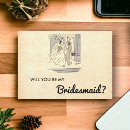 Search for retro bridesmaid cards Vintage