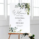 Search for 24x36 wedding signs Rustic watercolor foliage