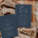 Search for navy blue and grey wedding invitations For her