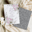 Search for silver glitter baby shower invitations Watercolor