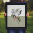 Recherche de vintage magnolia posters Blanc