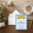Search for blue buffalo plaid invitations Country