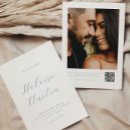 Search for black white blue wedding invitations Modern